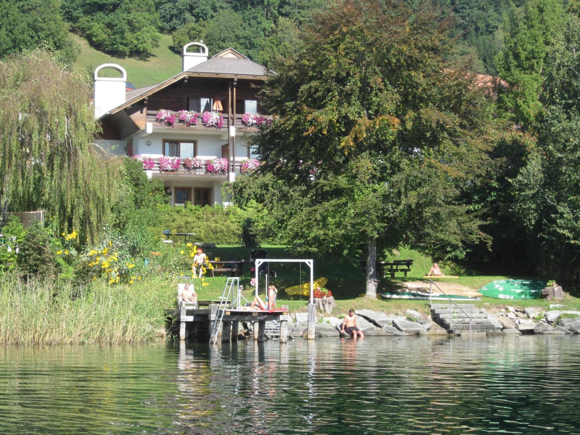 מילסטאט Ferienwohnung Moser Am See מראה חיצוני תמונה