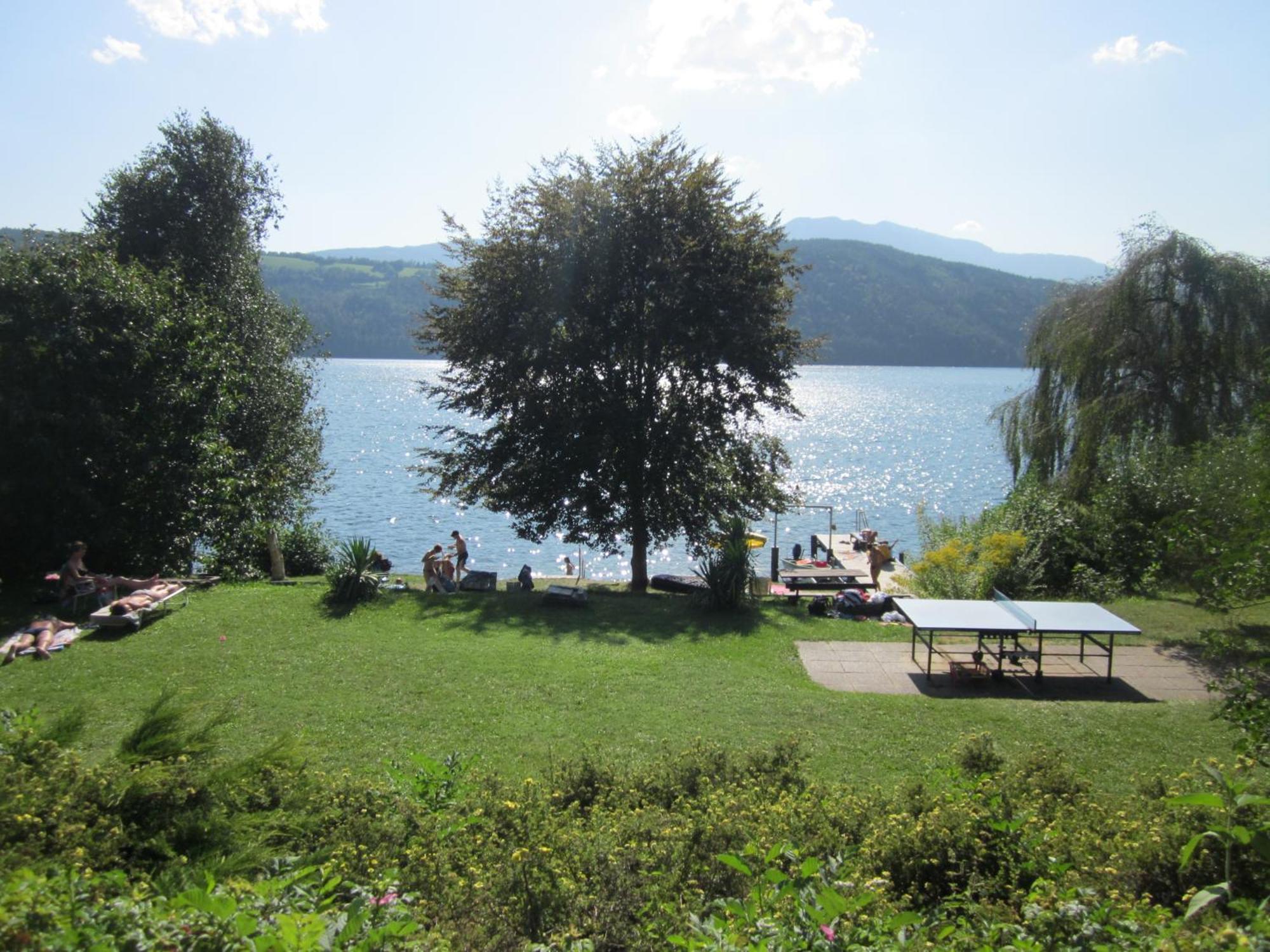 מילסטאט Ferienwohnung Moser Am See מראה חיצוני תמונה